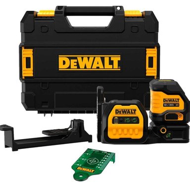 NIVEL LÁSER DE LÍNEAS CRUZADAS BARETOOL DEWALT DCLE34020GB
