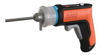 SET DE HERRAMIENTAS BLACK & DECKER ATORNILLADOR BCRTA601-B2C 1/4' 3.6V 4NM 1 BATERÍA 1.3 AH + 5 PUNTAS