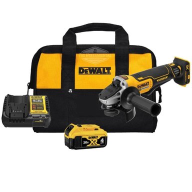 AMOLADORA ANGULAR 5' 20V BRUSHLESS 1 BAT Y CARG DEWALT DCG413M1-B2