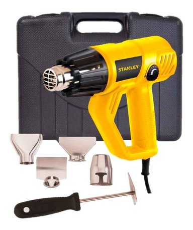 PISTOLA DE CALOR C/MALETA Y BOQUILLAS STXH2000K-B2 STANLEY