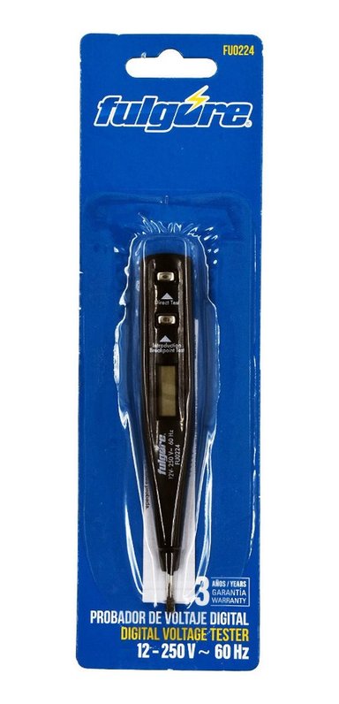 PROBADOR DE VOLTAJE DIGITAL 12-200 V FULGORE TOO-FU0224
