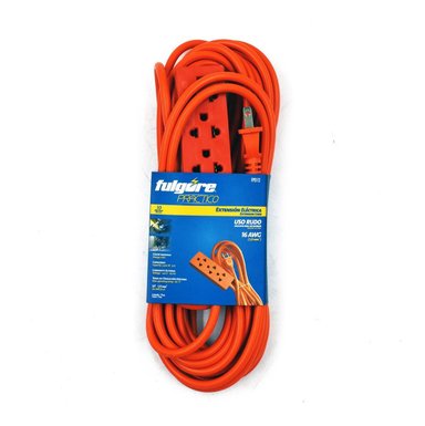 EXTENSIÓN USO RUDO NARANJA 10MTS CALIBRE 2X16 FP0112 FULGORE
