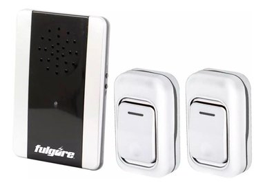 TIMBRE INALAMBRICO 2 CONTROLES 1 CAMPANA FULGORE FU1013
