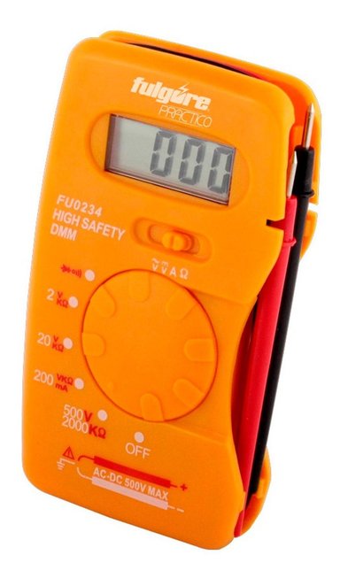 MULTIMETRO DIGITAL DE BOLSILLO FULGORE FU0234 - 2