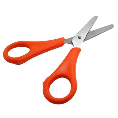 TIJERA TIPO ESCOLAR 4 1/2' WOLFOX WF0072