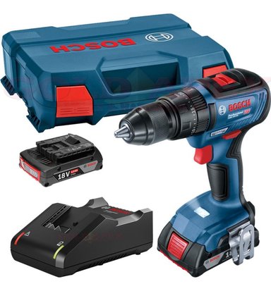 TALADRO PERCUTOR GSB 18V-50 BOSCH BRUSHLESS + MALETA