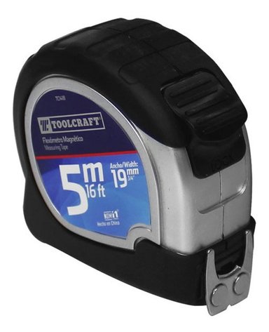 WINCHA MAGNÉTICO 5MX19MM (3/4 ) TOOLCRAFT TC1418