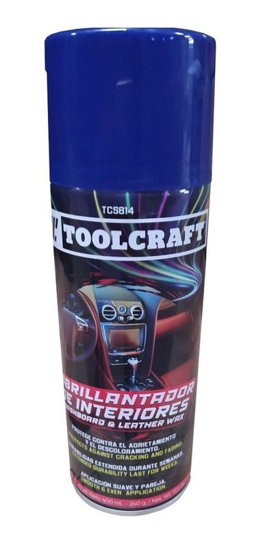 ABRILLANTADOR PROTECTOR INTERIORES VINILES TC5814 TOOLCRAFT