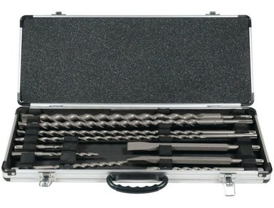 BROCA SDS PLUS Y CINCELES VARIADOS (10 PZAS) MAKITA D-19174