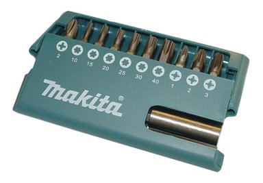 JUEGO DE PUNTAS DE 11 PIEZAS MAKITA D-31756