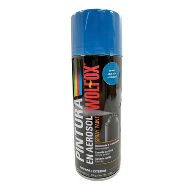 PINTURA EN SPRAY COLORES BÁSICOS AZUL REAL WOLFOX WF0685