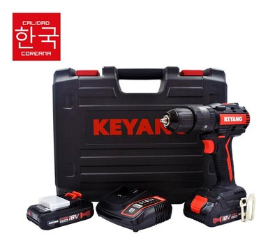 TALADRO PERCUTOR 1/2 18V 55NM 2.0AH KEYANG DM18BL-W