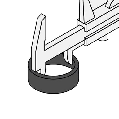 CALIBRADOR VERNIER ANALÓGICO 6' (150MM) TRUPER CAL-6MP - 3