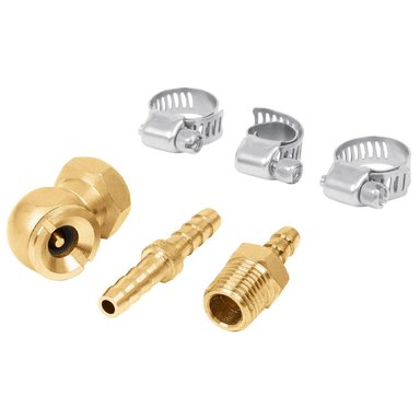 KITS DE CONEXIÓN MANGUERA 3/8' 1/4' NPT TRUPER 19021