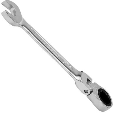 LLAVE MIXTA MILIMETRICA ACABADO CROMADO CON RATCHET 19MM