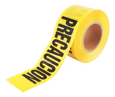 CINTA SEÑALIZACION PRECAUCIÓN / CAUTION 300M TC0994