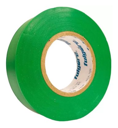CINTA AISLANTE VERDE 19MM X 18MM FULGORE FU0383
