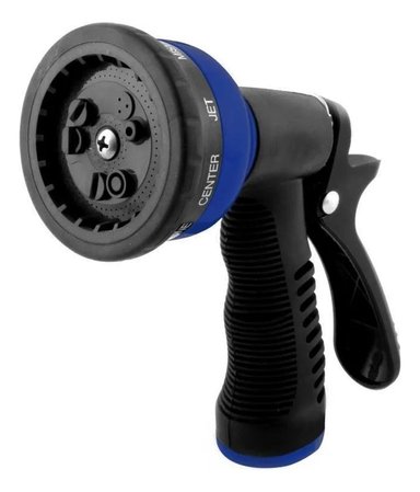 PISTOLA PARA RIEGO METÁLICA PVC 9 FUNCIONES TOOLCRAFT TC1847