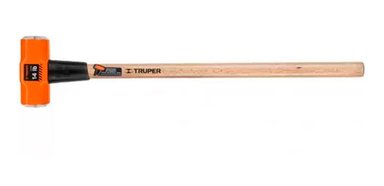 COMBA 14 LBS DOBLE CARA CON MANGO DE MADERA 36 TRUPER 16514