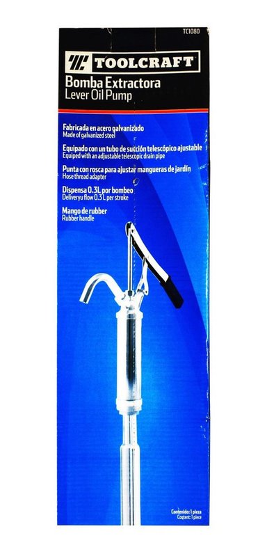 BOMBA EXTRACTORA DE LÍQUIDOS DE PALANCA TC1080 TOOLCRAFT - 2