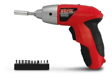 ATORNILLADOR INALAMBRICO 1/4 4.8V 180 RPM WOLFOX WF1390