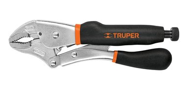 ALICATE DE PRESIÓN CURVO 10 MANGO DE VINIL TRUPER 17436
