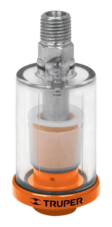 FILTRO SEPARADOR DE AGUA Y ACEITE 1/4 NPT TRUPER 19027