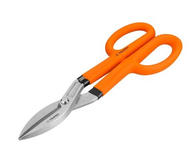 TIJERA FORJADA PARA HOJALATERO 12 MANGO RECTO TRUPER 18502