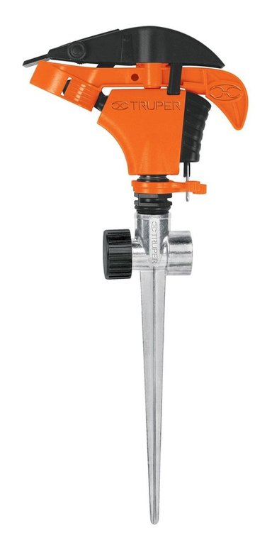 ASPERSOR PLÁSTICO CON ESTACA 11 2 VÍAS TRUPER 10339