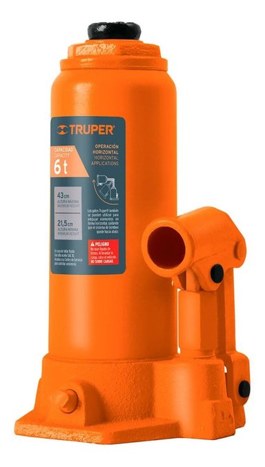 GATA HIDRAULICA BOTELLA 6TN CARRO / CAMIONETA TRUPER 14814