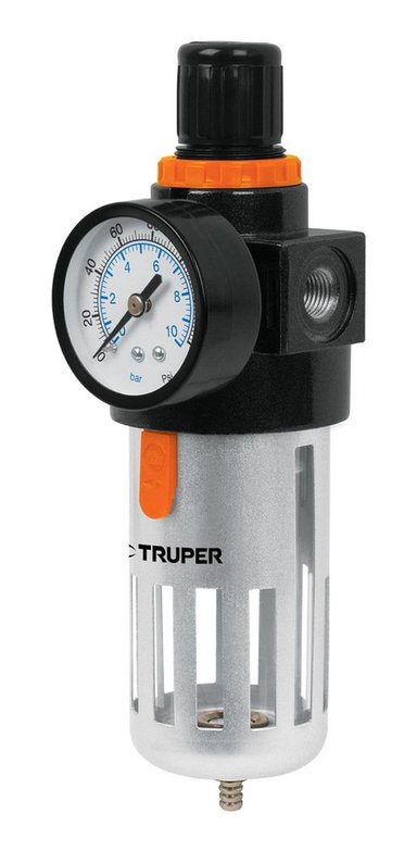 FILTRO REGULADOR DE AIRE 1/4 NPT TRUPER 18238