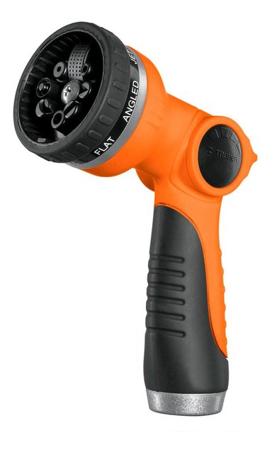 PISTOLA PLÁSTICA PARA RIEGO 8 FUNCIONES TRUPER 17479