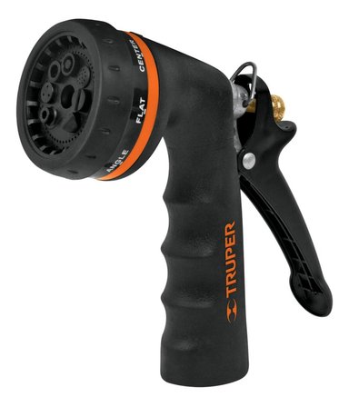 PISTOLA METÁLICA 8 FUNCIONES TRUPER 18477