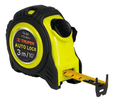 CINTA METRICA 3M AUTO-LOCK CONTRA IMPACTO TRUPER 10746