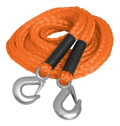 CABLE REMOLQUE CON 2 GANCHOS 4.5 M X 2000 KG TRUPER 18346