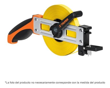 CINTA LARGA 30 M METALICA TIPO CRUCETA TRUPER 12648