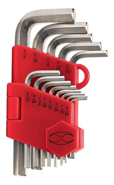 JUEGO DE LLAVES ALLEN HEXAGONALES 13 PZAS TRUPER 15545