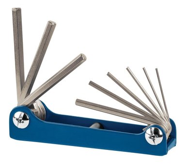 JUEGO DE 9 LLAVES ALLEN HEXAGONALES TRUPER 15563