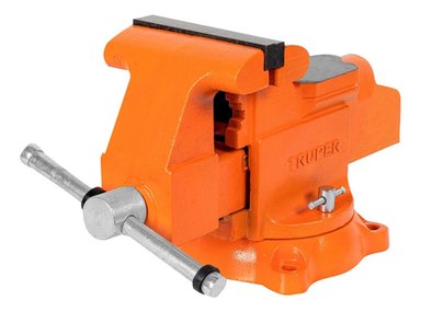 TORNILLO DE BANCO INDUSTRIAL, HIERRO NODULAR 6 TRUPER 18594