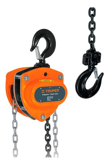 TECLE CON CADENA 3M X 1TON TRUPER 16824
