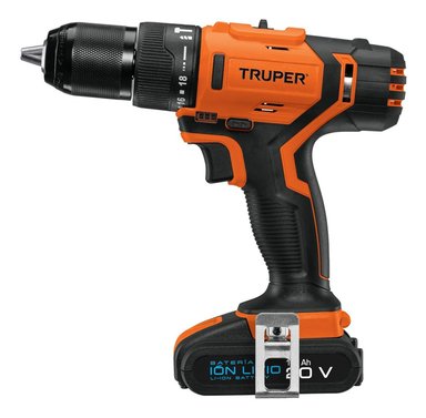 TALADRO PERCUTOR 1/2' 20V 22NM + 1 BAT Y CARG TRUPER 11020