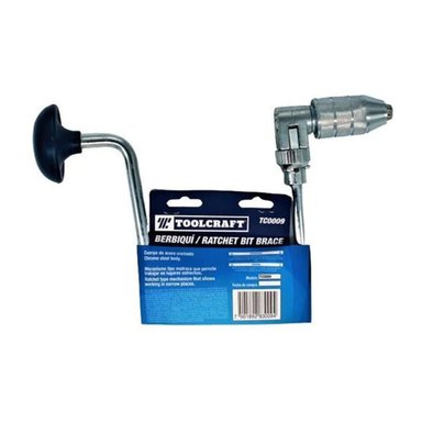 BERBIQUI PERFORACIÓN PERILLA MADERA 12' TOOLCRAFT TC0009