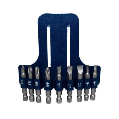 JUEGO DE PUNTAS DESARMADOR 9 PIEZAS - TC1249 TOOLCRAFT