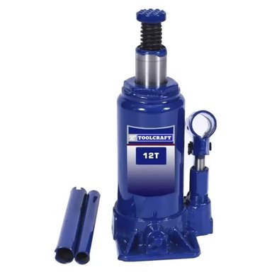 GATO HIDRAÚLICO TIPO BOTELLA DE 12 TONELADAS - TOOLCRAFT TC5363