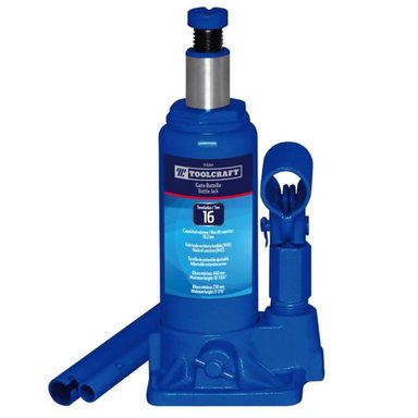 GATO HIDRAÚLICO TIPO BOTELLA DE 16 TONELADAS TOOLCRAFT TC5364