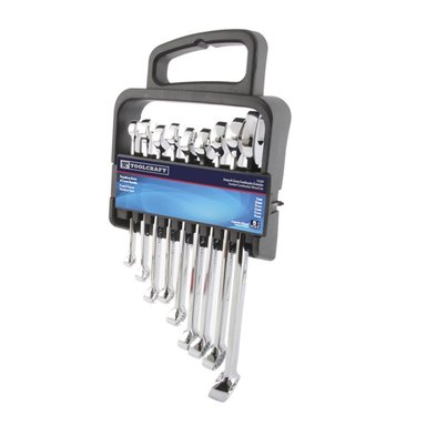 JUEGO DE 9 LLAVES COMBINADAS MILIMÉTRICAS TOOLCRAFT TC0284