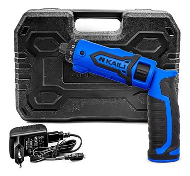 ATORNILLADOR INALÁMBRICO 3.6V + 82 ACCESORIOS KAILI KP7502