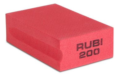 TACO DE GOMA DIAMANTADO P/ DESBASTE GRANO 200 RUBI 610005210