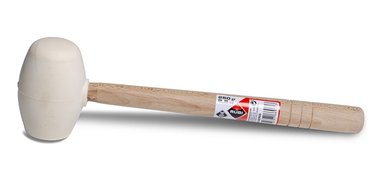 MAZO DE GOMA 250 GR CABEZA PLANA Y ESFÉRICA RUBI 610005181