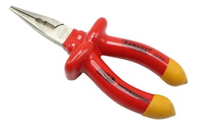 ALICATE PUNTA LARGA 6 AISLANTE KAMASA KM730